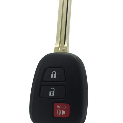 Toyota Remote & Key Combo - 3 Button